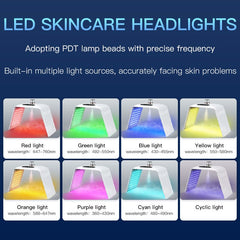 bornbyme LED Light Therapy 7 Color LED Light Therapy with Hydrating Nano Spray
