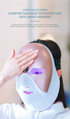 bornbyme LED Light Therapy LED Face Mask 3 Light Therapy for Face