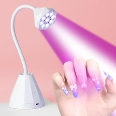 bornbyme Nail Product 30W Rechargeable Smart UV Lamp Flower