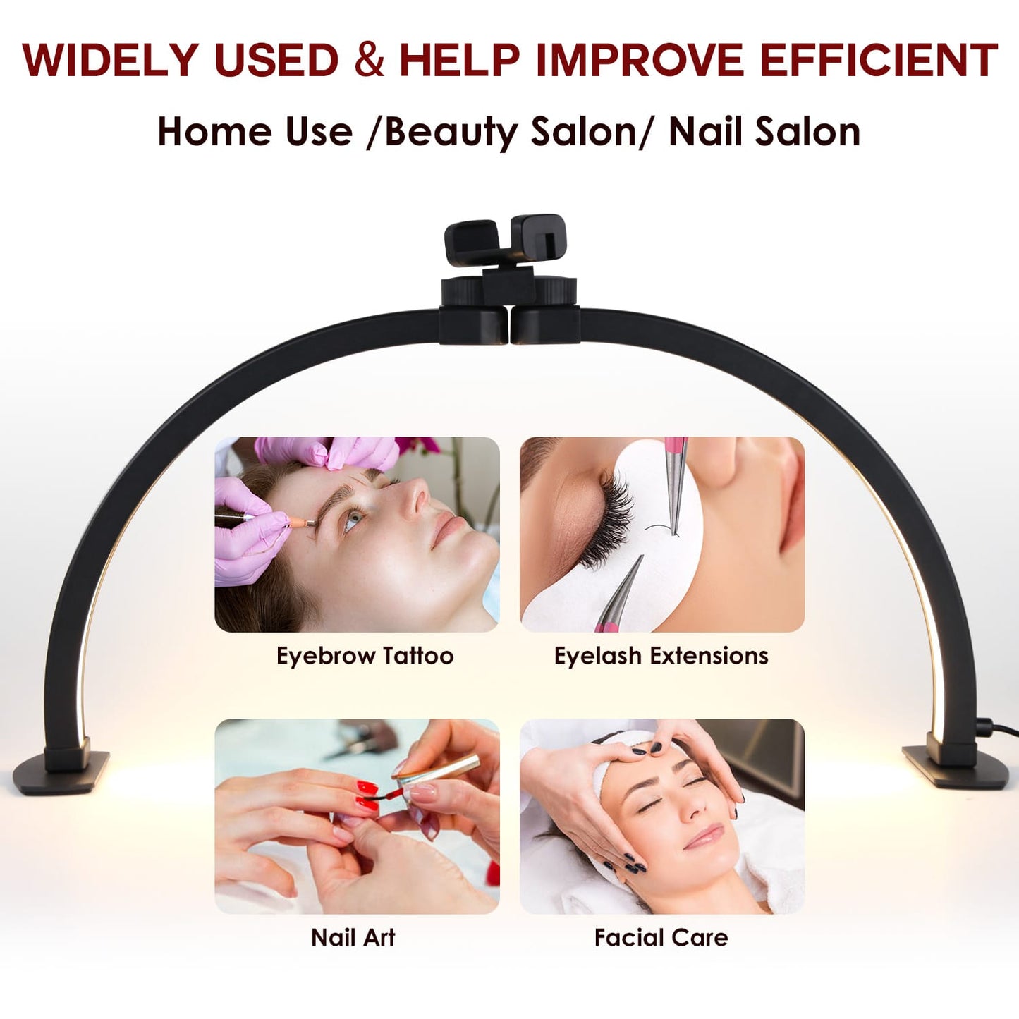 bornbyme Nail Product UV Nail Lamp for Desk