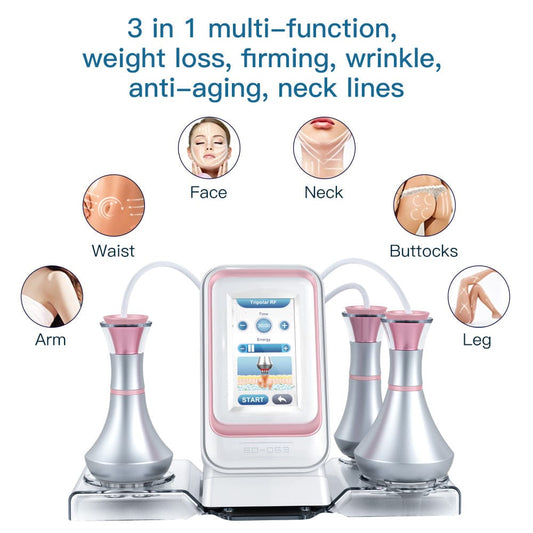 bornbyme Ultrasonic Cavitation Machine 3 IN 1 80K Ultrasonic Cavitation Machine Anti Cellulite Fat Burners