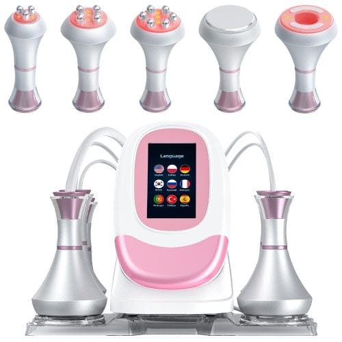 bornbyme Ultrasonic Cavitation Machine 5 IN 1 Regular 80K 5 IN 1 Ultrasonic Cavitation Anti Cellulite Body Shaping Slimming Machine