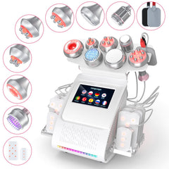 bornbyme Ultrasonic Cavitation Machine 80K Ultrasonic Cavitation Machine 9 IN 1 with Lipolaser Pads SD085