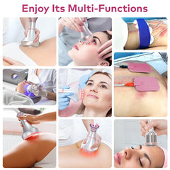 Bornbyme Ultrasonic Cavitation Machine 9 in 1 Body Sculpting Machine Skin Tightening & Weigth Loss Device