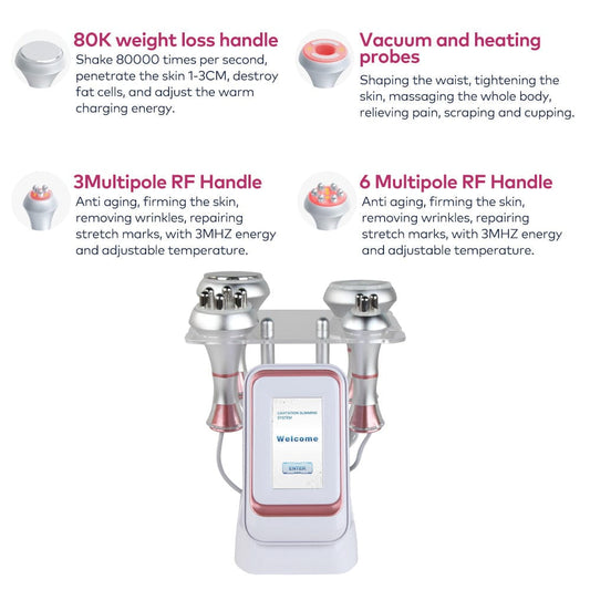 cavitation machine for belly fat reduction body slimming skin tightening