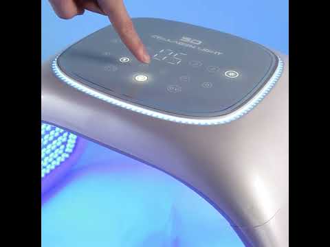 7 Color LED Light Therapy for Face with Hydrating Spectrometer Plus 372 Light Beads