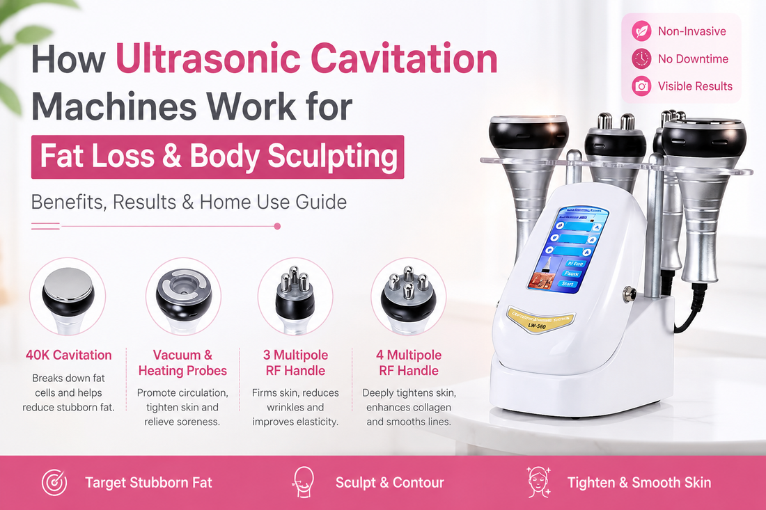 Ultrasonic Cavitation Machine: How It Works, Benefits, Results & Non-Invasive Body Contouring Guide
