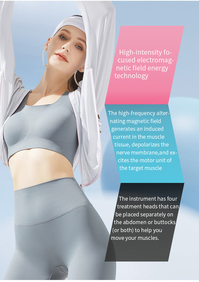 EMS Sculpting Body Slimming For Fat Burnner White