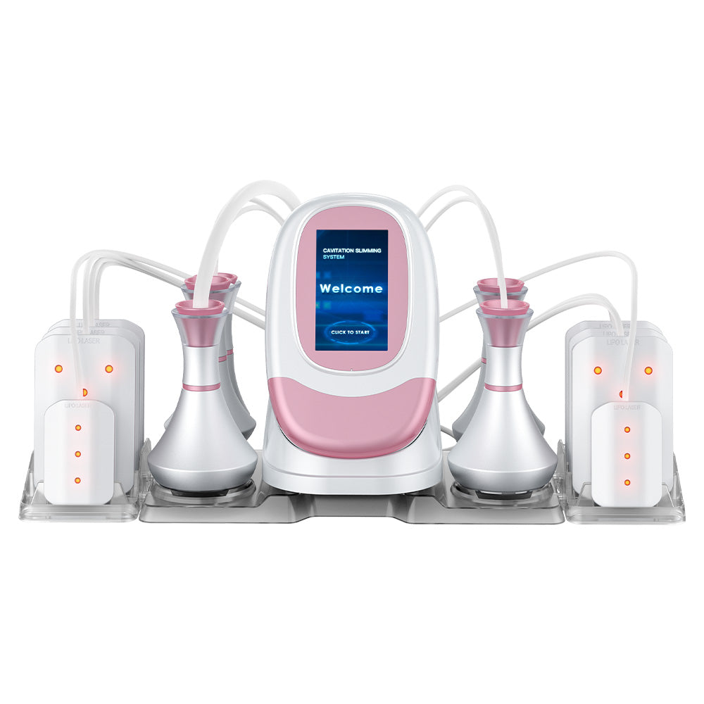 6 IN 1 with Lipo Laser 80K Ultrasonic Cavitation Anti Cellulite Body Shaping Slimming Machine