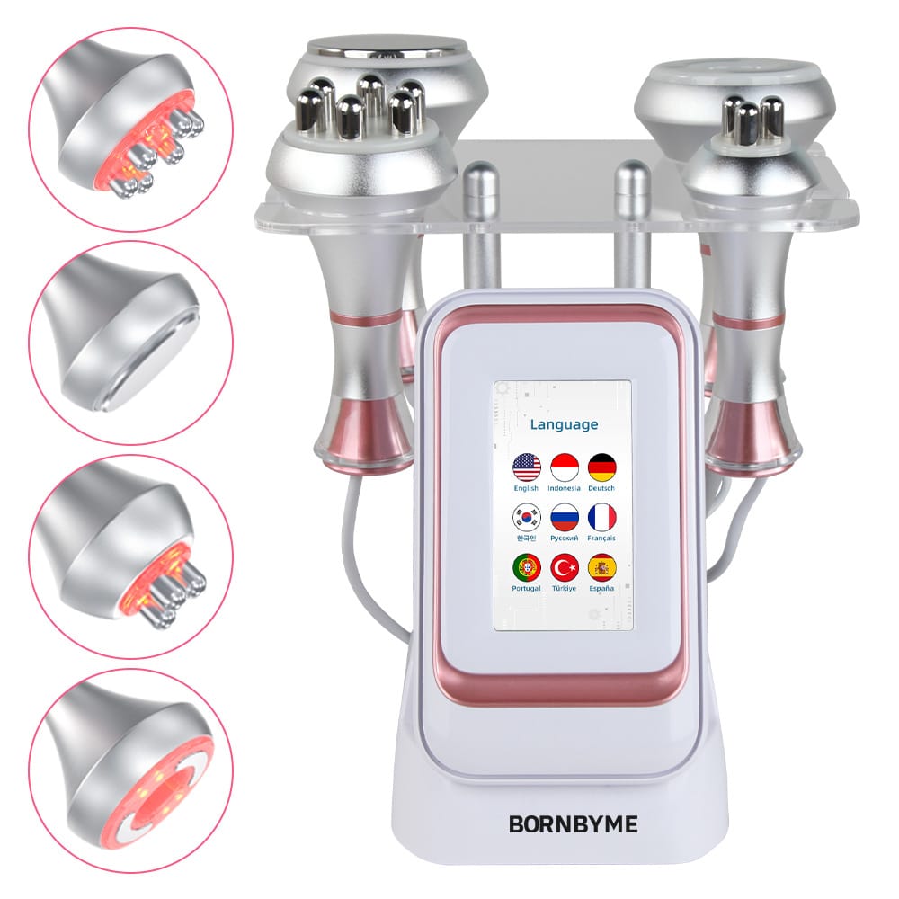 4-in-1 cavitation machine with RF skin tightening