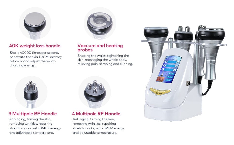 how to use 4in1 40k cavitation 