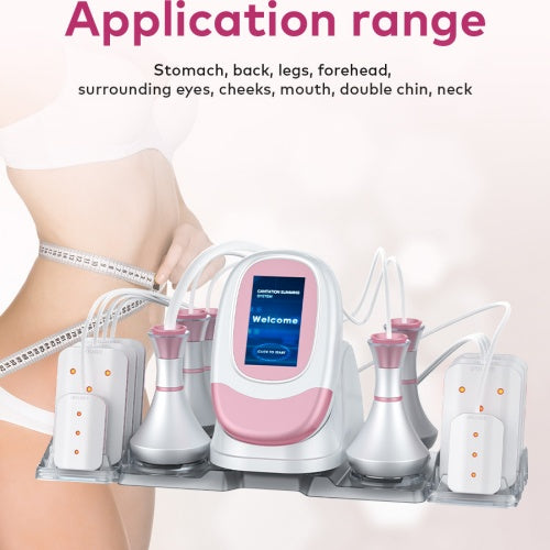 6 IN 1 with Lipo Laser 80K Ultrasonic Cavitation Anti Cellulite Body Shaping Slimming Machine