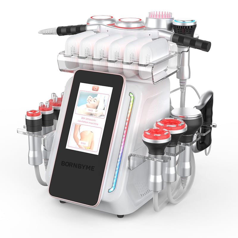 80k ultrasonic cavitation machine for body sculpting machine on back and abdomen