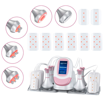 6 IN 1 with Lipo Laser 80K Ultrasonic Cavitation Anti Cellulite Body Shaping Slimming Machine