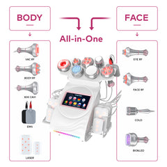 9 In 1 80K Body Sculpting Cavitation Machine Laser Fat Reduction