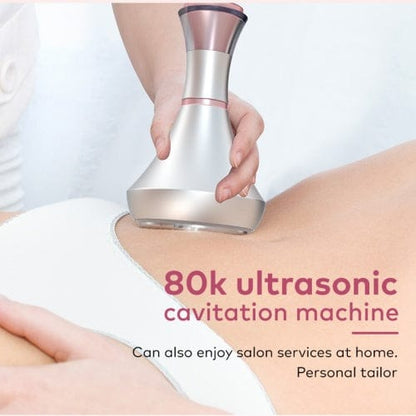 RF and ultrasonic machine for home slimmin