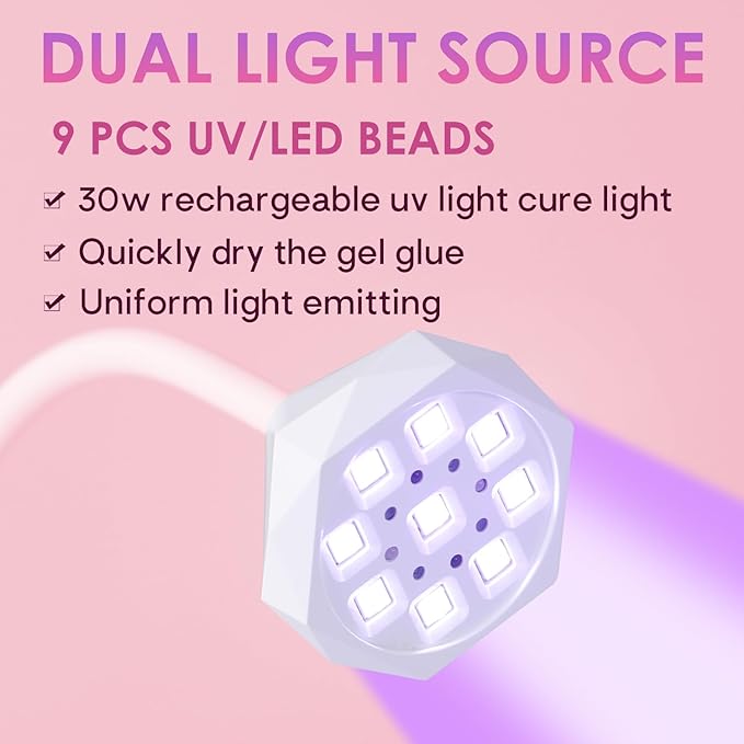 30W Rechargeable Smart UV Lamp Flower
