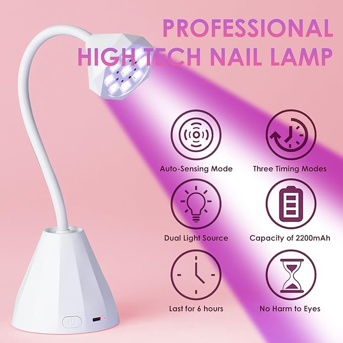 30W Rechargeable Smart UV Lamp Flower