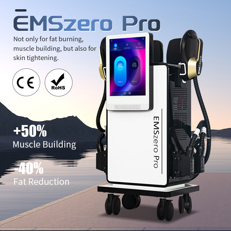 2025 Newest EMS Fat Burn Machine Full Body Sculpting for Lymphatic Massage & Cellulite Removal