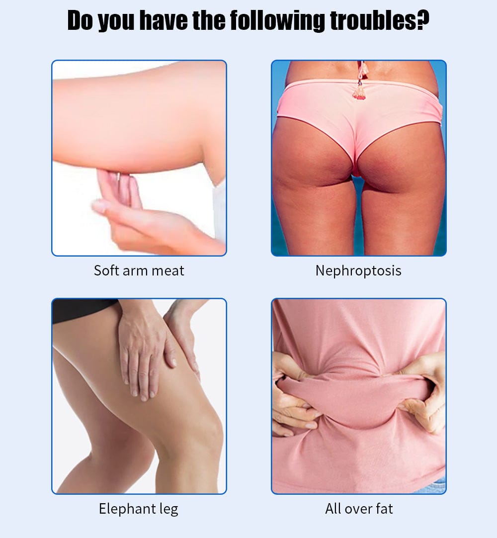 Bornbyme 2025 EMS Sculpting Machine Microvibration Massager Inner Ball Roller Reduction Machine White