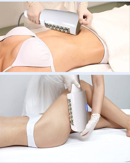 Bornbyme 2025 EMS Sculpting Machine Microvibration Massager Inner Ball Roller Reduction Machine White