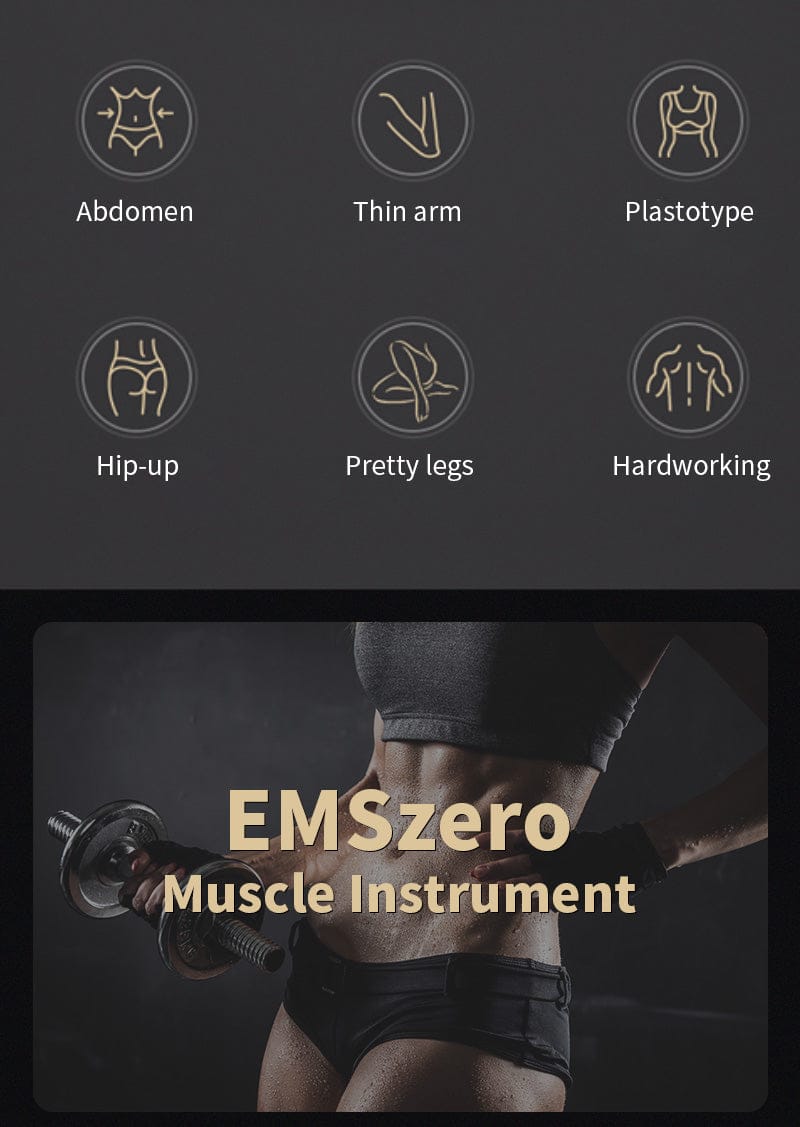 Bornbyme 2025 Newest EMS Fat Burn Machine Full Body Sculpting for Lymphatic Massage & Cellulite Removal