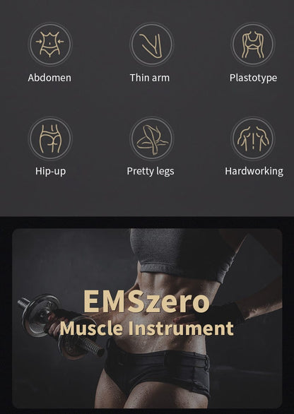 Bornbyme 2025 Newest EMS Fat Burn Machine Full Body Sculpting for Lymphatic Massage & Cellulite Removal