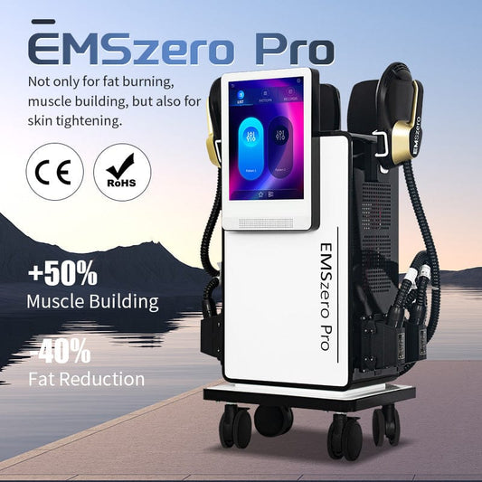Bornbyme 2025 Newest EMS Fat Burn Machine Full Body Sculpting for Lymphatic Massage & Cellulite Removal