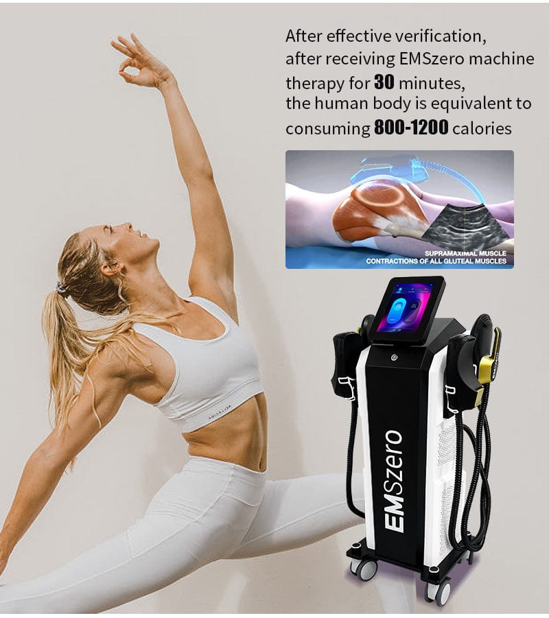 Bornbyme Advanced Professional EMS Sculpting Machine for Wellness Cellulite Removal & Lymphatic Massage