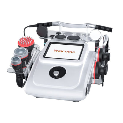 Bornbyme Body & Facial Massager 448K RF Thermal Body Sculpting Machine for Abdomen Waist Arm Thigh Contouring