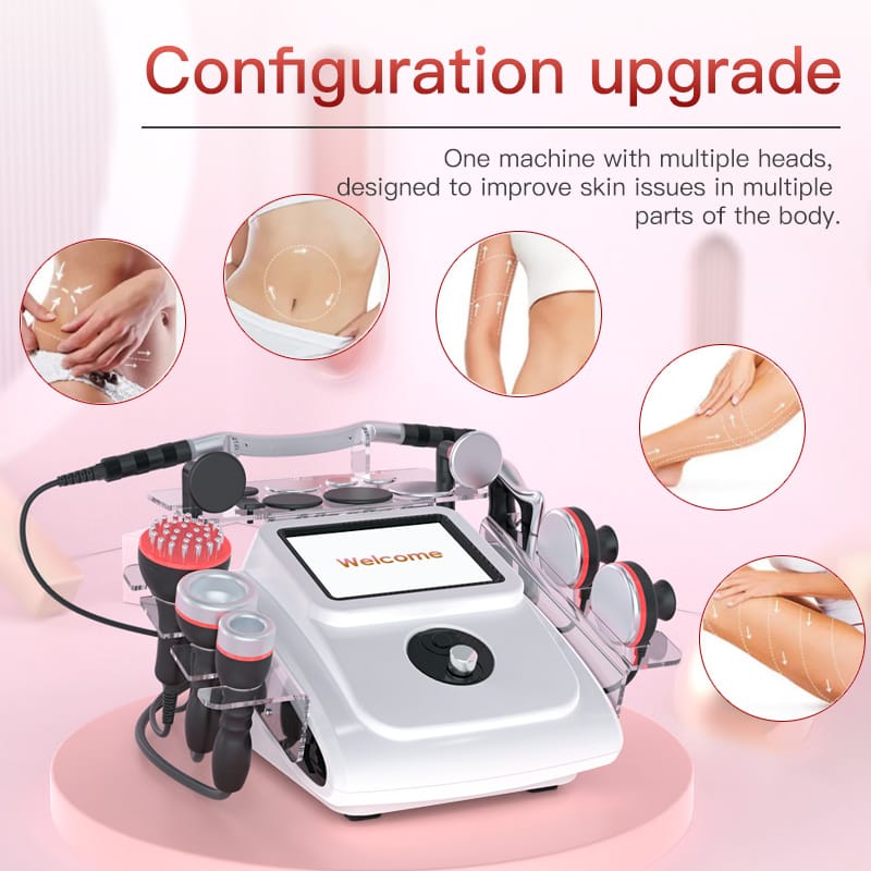 Bornbyme Body & Facial Massager 448K RF Thermal Body Sculpting Machine for Abdomen Waist Arm Thigh Contouring