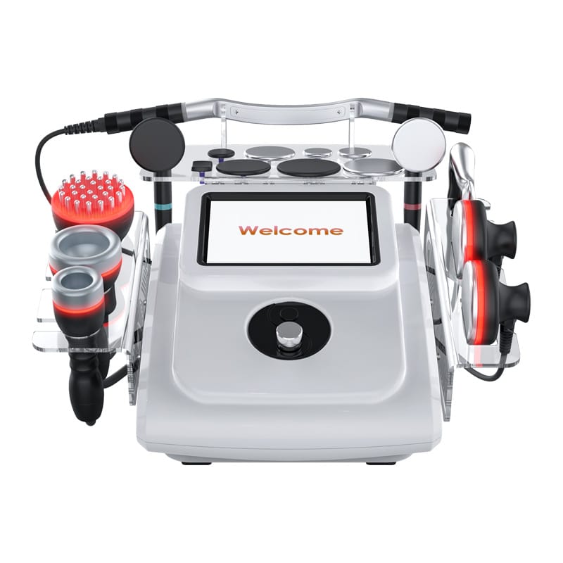 Bornbyme Body & Facial Massager 448K RF Thermal Body Sculpting Machine for Abdomen Waist Arm Thigh Contouring
