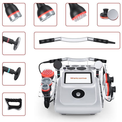 Bornbyme Body & Facial Massager 448K RF Thermal Body Sculpting Machine for Abdomen Waist Arm Thigh Contouring