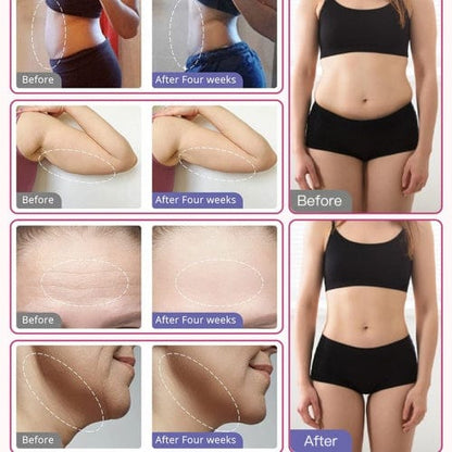 Bornbyme Body & Facial Massager 6 IN 1 with EMS 80K Ultrasonic Cavitation Anti Cellulite Body Shaping Slimming Machine