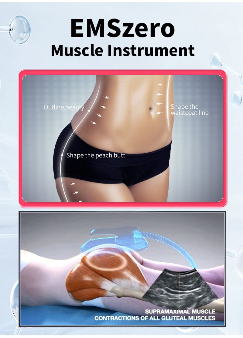 Bornbyme EMS Sculpting Body Slimming For Fat Burnner White