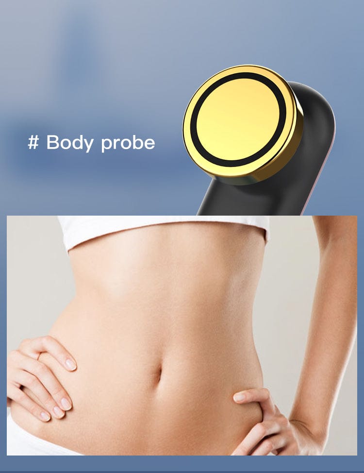 Bornbyme Facial Massager 3 IN 1 Radio Frequency Skin Tightening Device Home Use Device Anti Aging Wrinkle Reduction