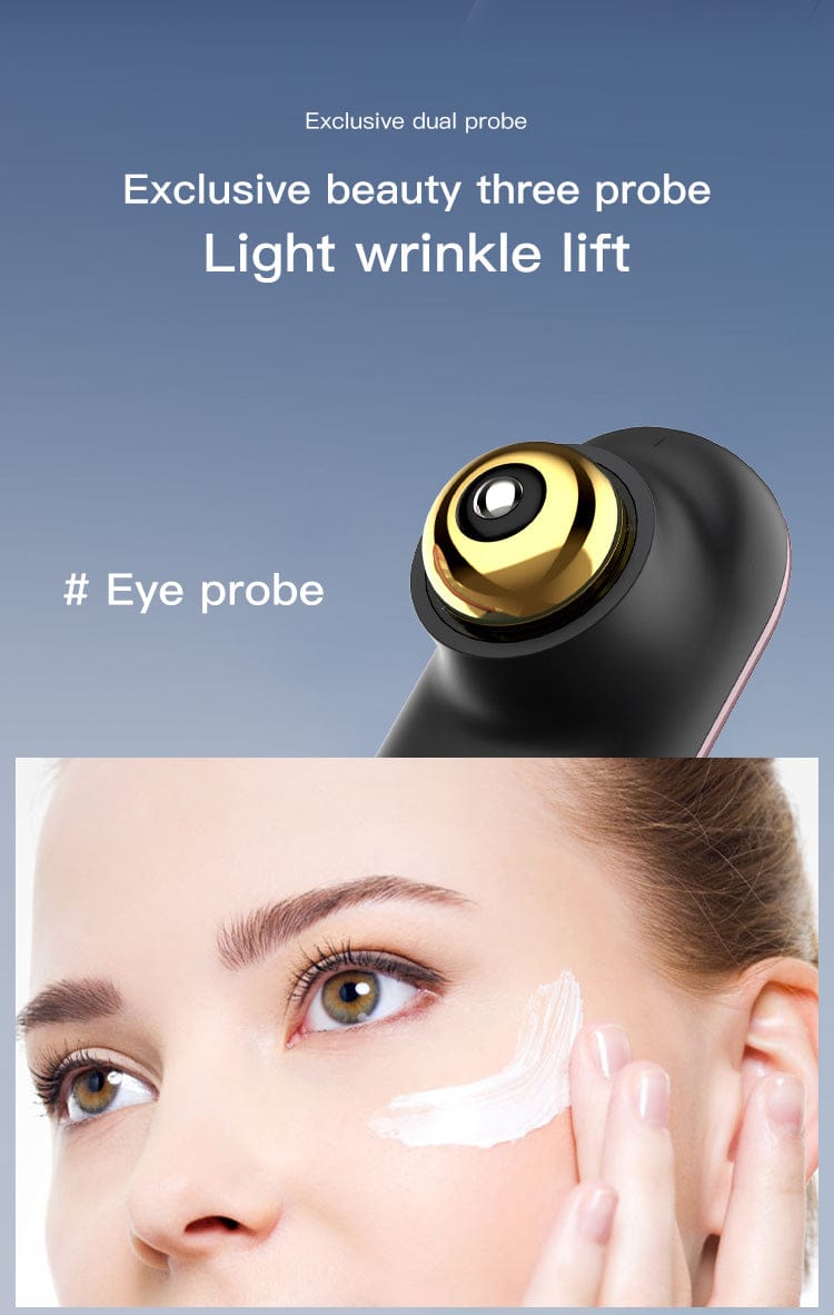 Bornbyme Facial Massager 3 IN 1 Radio Frequency Skin Tightening Device Home Use Device Anti Aging Wrinkle Reduction