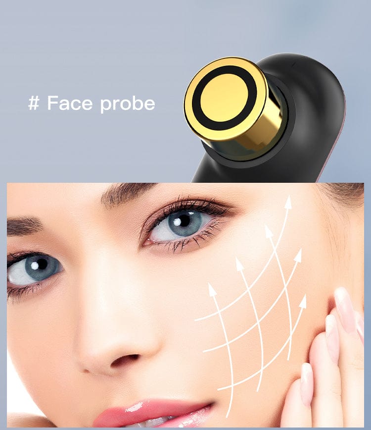Bornbyme Facial Massager 3 IN 1 Radio Frequency Skin Tightening Device Home Use Device Anti Aging Wrinkle Reduction