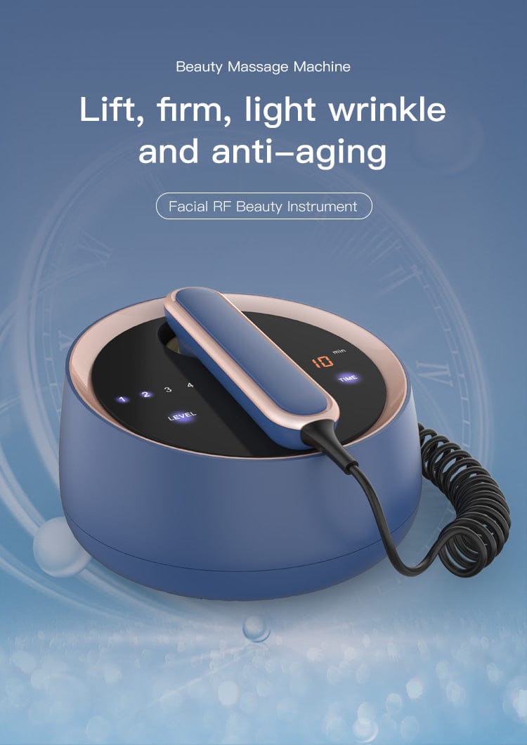 Bornbyme Facial Massager 3 IN 1 Radio Frequency Skin Tightening Device Home Use Device Anti Aging Wrinkle Reduction