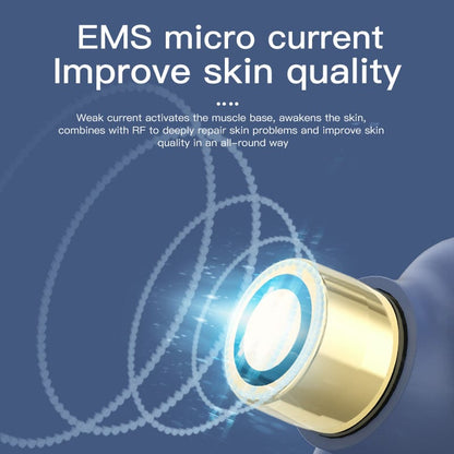 Bornbyme Facial Massager 3 IN 1 Radio Frequency Skin Tightening Device Home Use Device Anti Aging Wrinkle Reduction