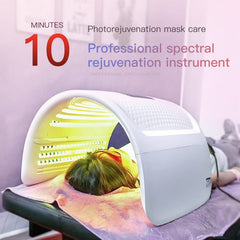 bornbyme Facial Massager Machine LED Light Therapy for Full Body & Face