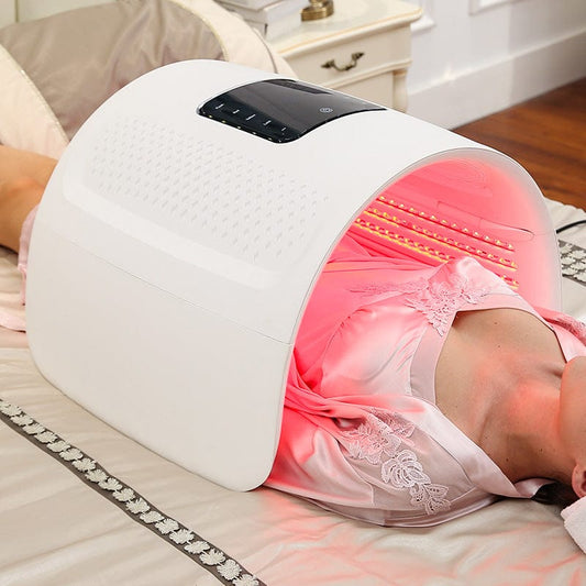 bornbyme Facial Massager Machine LED Light Therapy for Full Body & Face