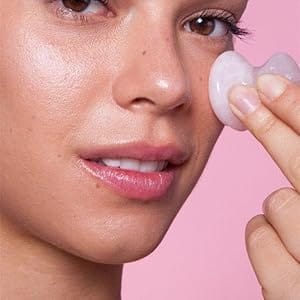 bornbyme Facial Massager Mushroom Gua Sha Stone