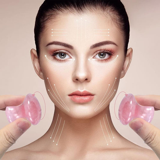 Mushroom Gua Sha Stone - Bornbyme Facial Massager