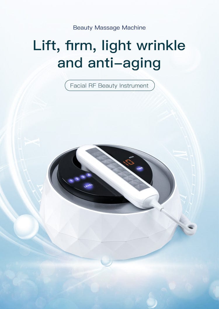 Bornbyme Facial Massager Radio Frequency Skin Tightening Device Home Use Device Anti Aging Wrinkle Reduction