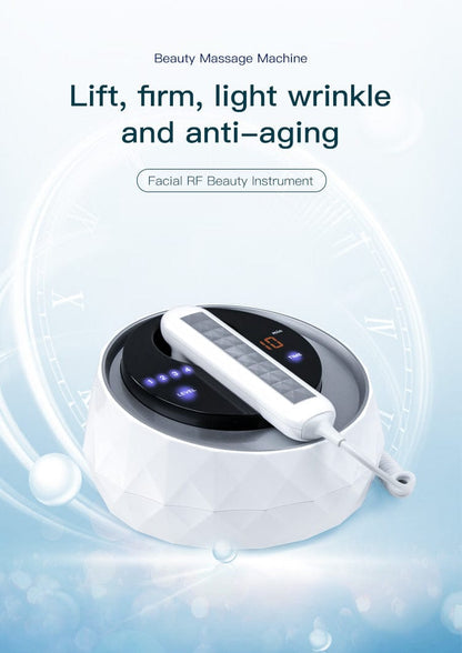 Bornbyme Facial Massager Radio Frequency Skin Tightening Device Home Use Device Anti Aging Wrinkle Reduction