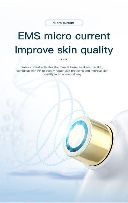 Bornbyme Facial Massager Radio Frequency Skin Tightening Device Home Use Device Anti Aging Wrinkle Reduction