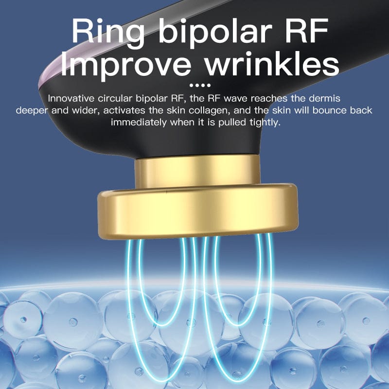 Bornbyme Facial Massager Radio Frequency Skin Tightening Device Home Use Device Anti Aging Wrinkle Reduction