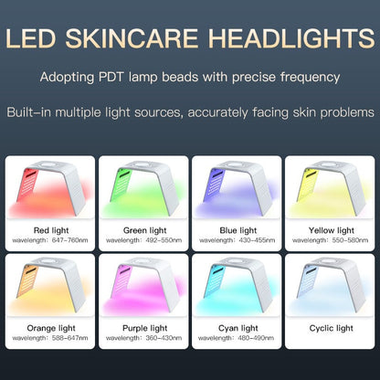 7 Color LED Light Therapy PDT SkinCare Spectrometer - Bornbyme LED Light Therapy