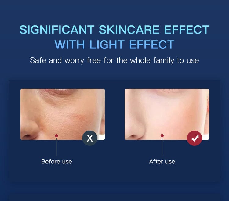 bornbyme LED Light Therapy 7 Color LED Light Therapy with Hydrating Nano Spray